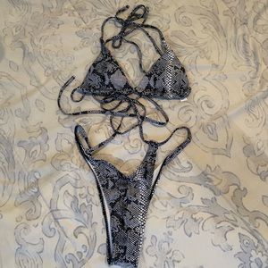ICON SWIM wrap bikini